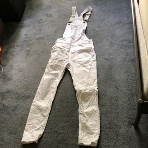 White overalls